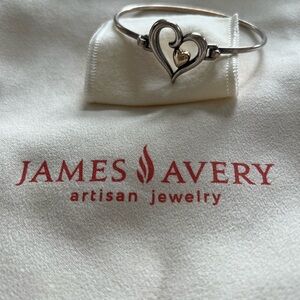 James Avery Joy of My Heart Silver Bracelet